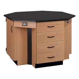 Four-Student Octagon Science Table